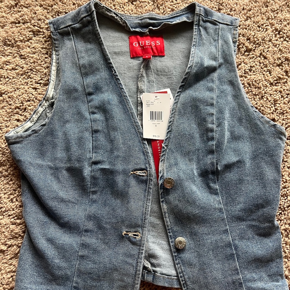 Guess Women’s Denim Vest
